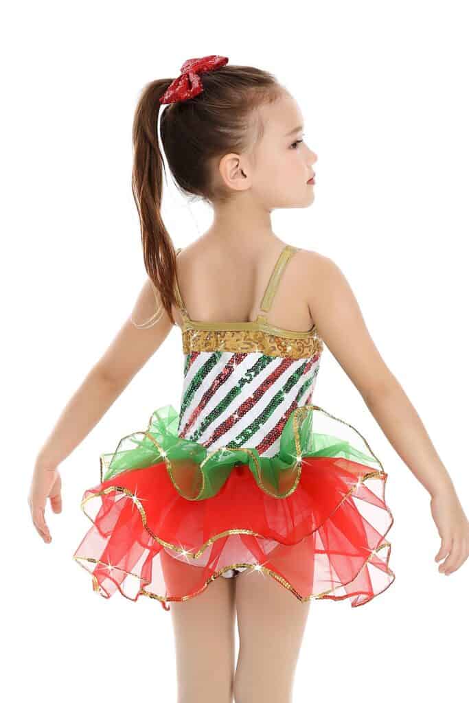 christmas candy cane cute back view
