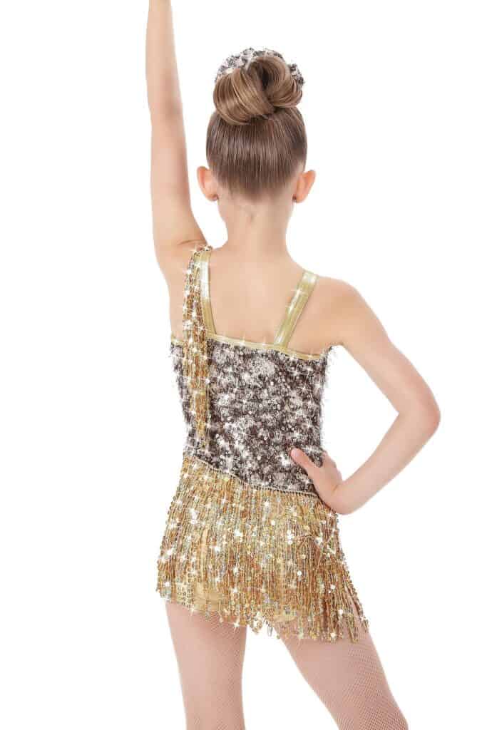 jazz and tap costume - dazzle and dream back view