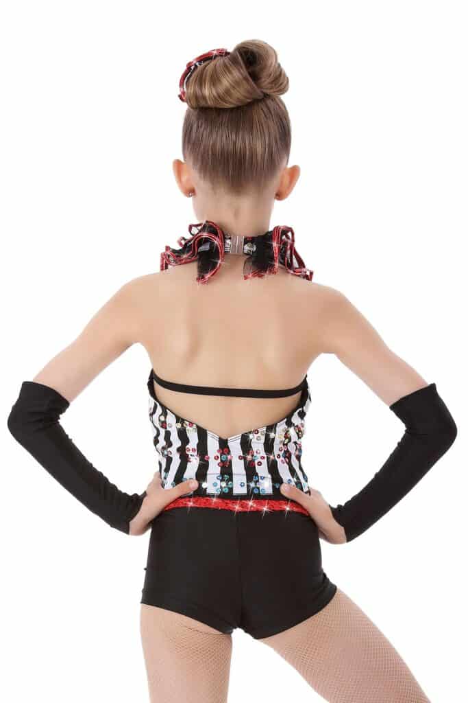 jazz and tap costume - that is entertainment back view