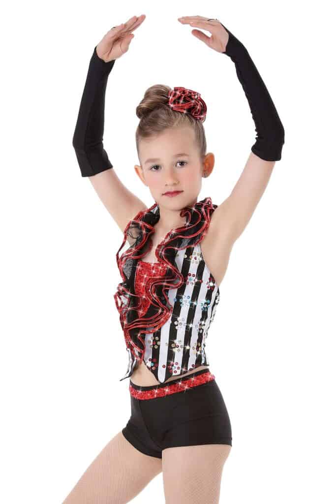 jazz and tap costume - that is entertainment detail