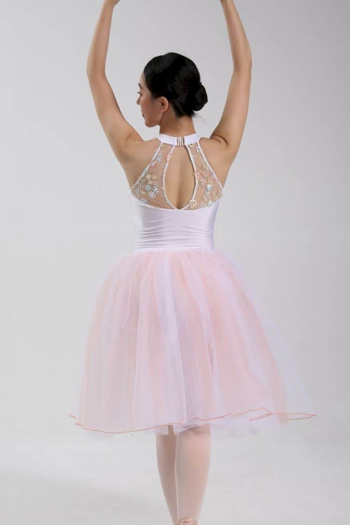 ballet costume - a winters dream back view 2