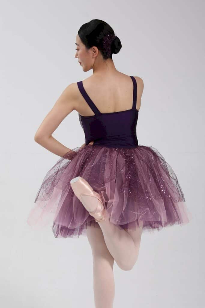 ballet costume - galaxy dust back view