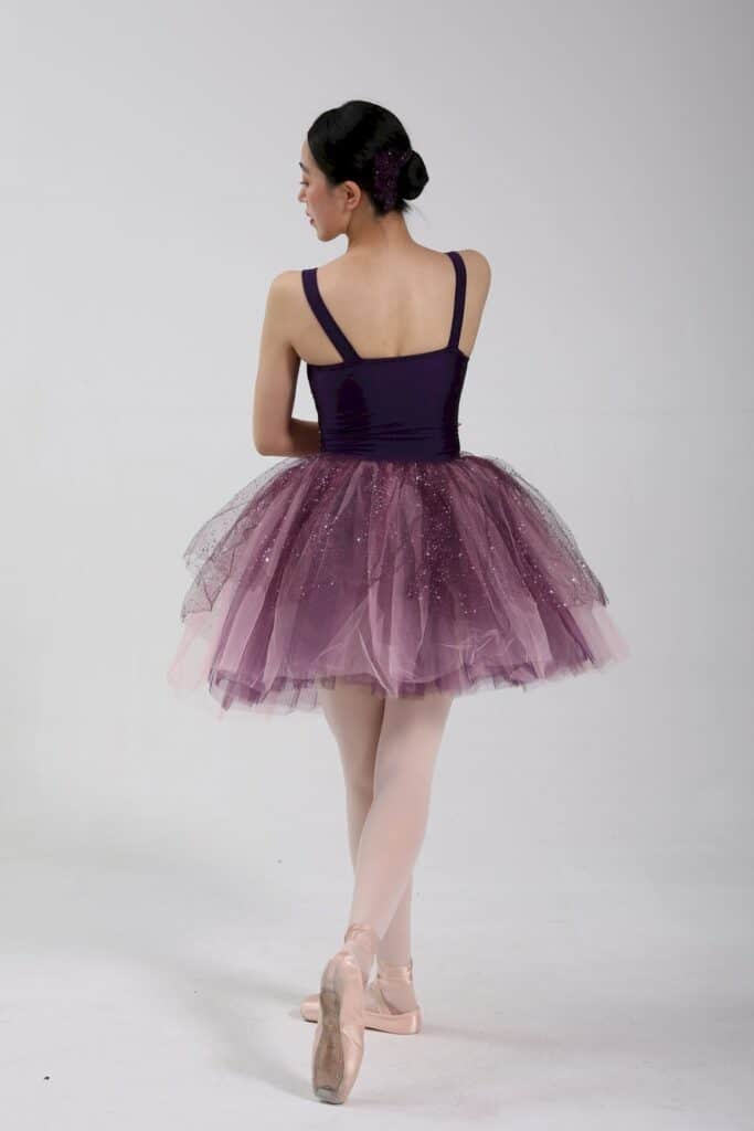 ballet costume - galaxy dust back view 2
