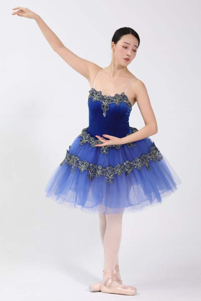 ballet costume - blue moon detail 2