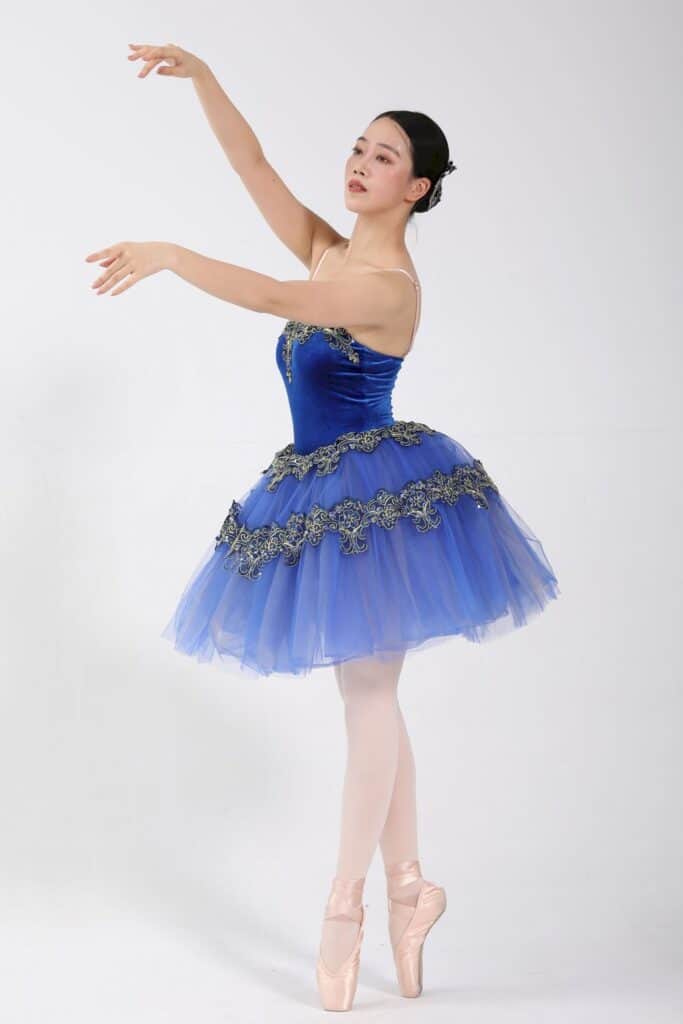 ballet costume - blue moon another view